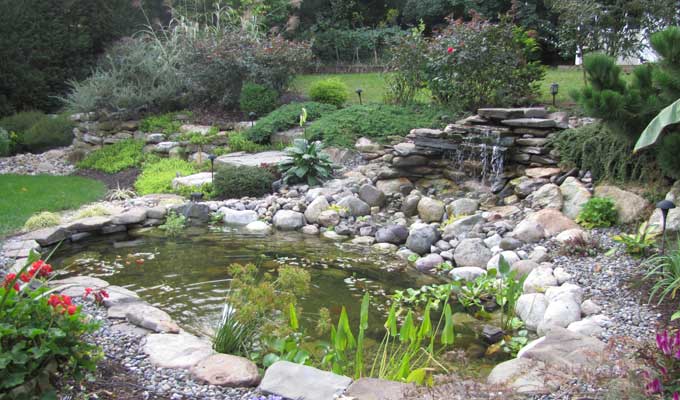 Pond installation